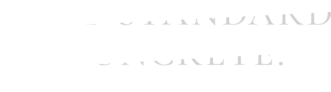 NEXT STANDARD of CONCRETE. コンクリート工事の新しい基準へ。